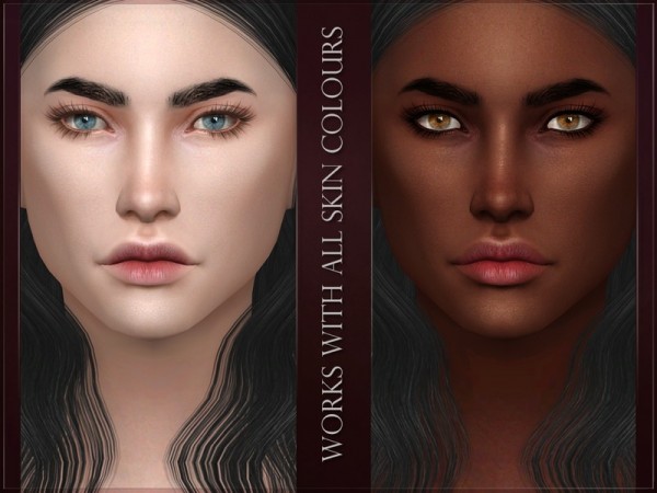  The Sims Resource: Residue Lipstick by RemusSirion
