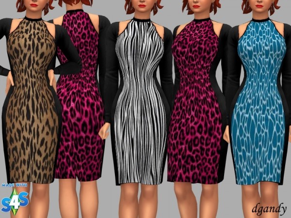  The Sims Resource: Party Dress   Heather by dgandy