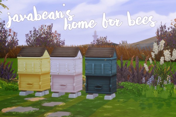  Hamburgercakes: Javabean’s Home for Bees