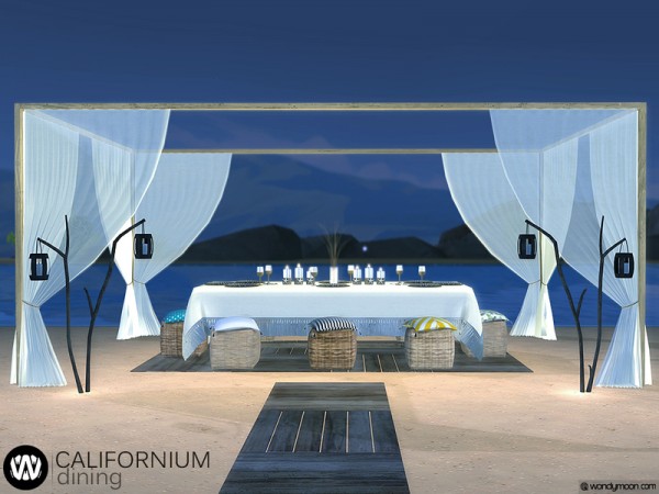  The Sims Resource: Californium Outdoor Dining by wondymoon