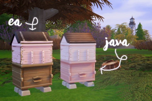  Hamburgercakes: Javabean’s Home for Bees