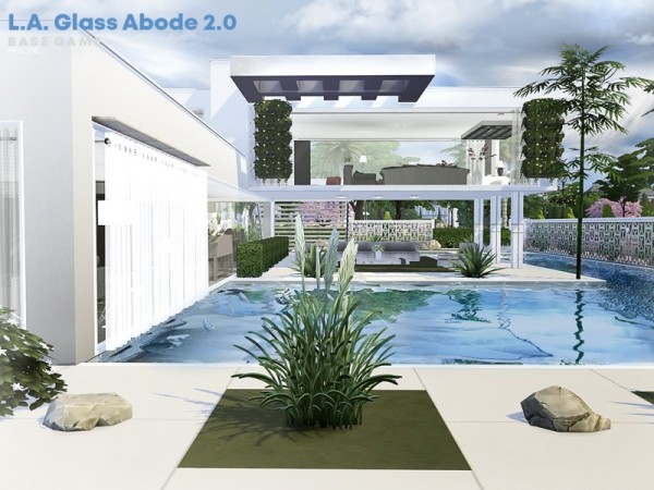  The Sims Resource: L.A. Glass by Pralinesims