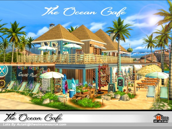  The Sims Resource: The Ocean Cafe by autaki