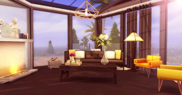  Liily Sims Desing: House Of The Cliff