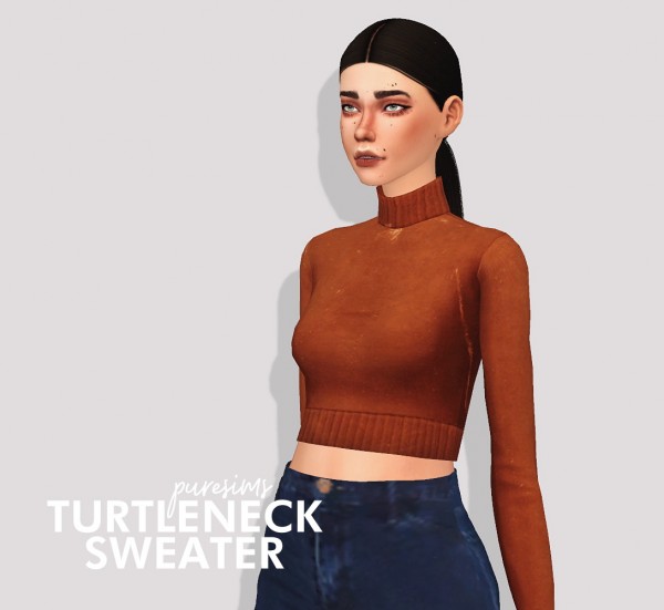  Pure Sims: Turtleneck sweater