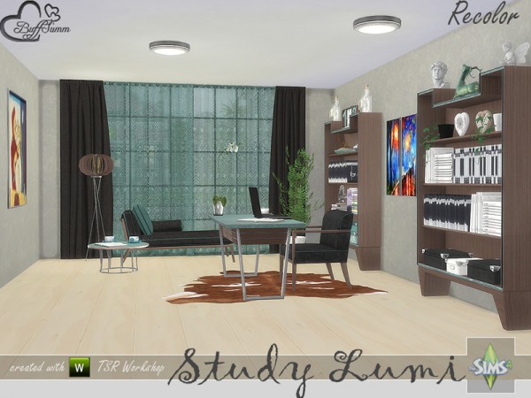  The Sims Resource: Study Lumi recolored by BuffSumm