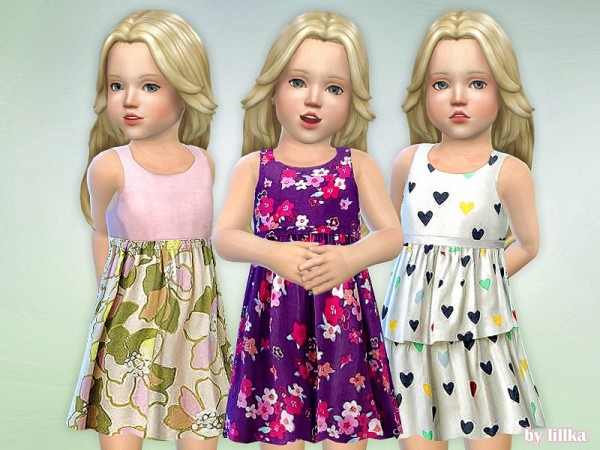 The Sims Resource: Toddler Dresses Collection P74 by lillka