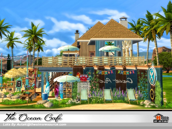  The Sims Resource: The Ocean Cafe by autaki