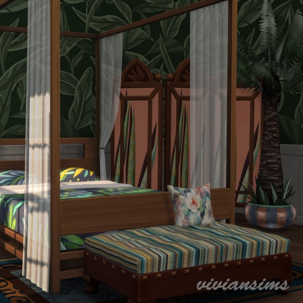 Vivian Sims: Nature Set bedroom