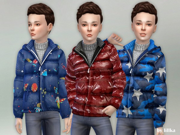  The Sims Resource: Winter Jacket by lillka