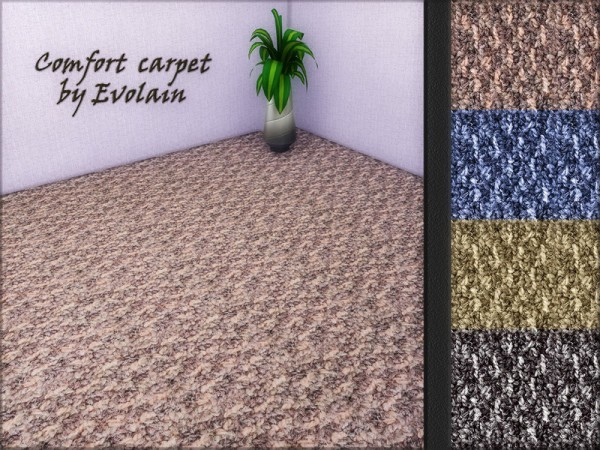  The Sims Resource: Soft carpet by Evolain