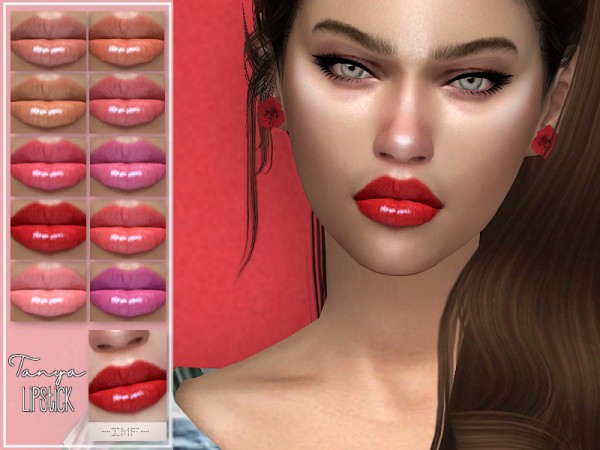  The Sims Resource: Tanya Lipstick N.106 by IzzieMcFire