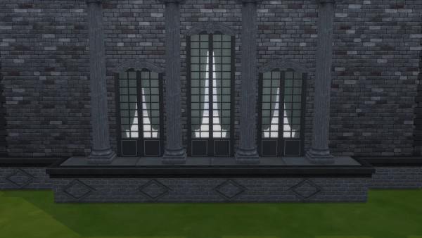  Mod The Sims: Dark Lux Curtains and Windows by TheJim07