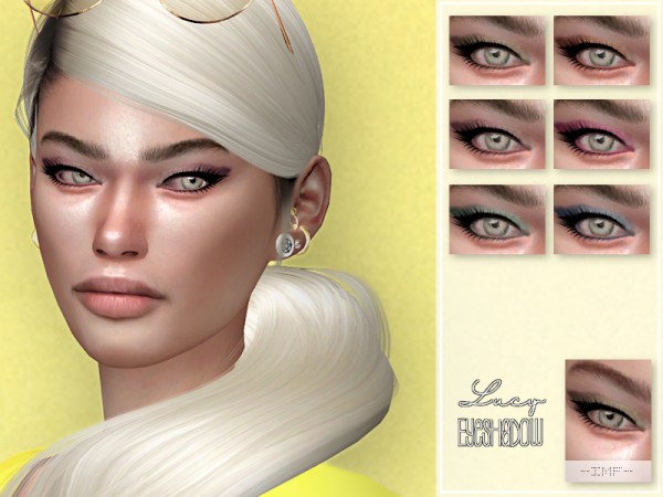  The Sims Resource: Lucy Eyeshadow N.50 by IzzieMcFire