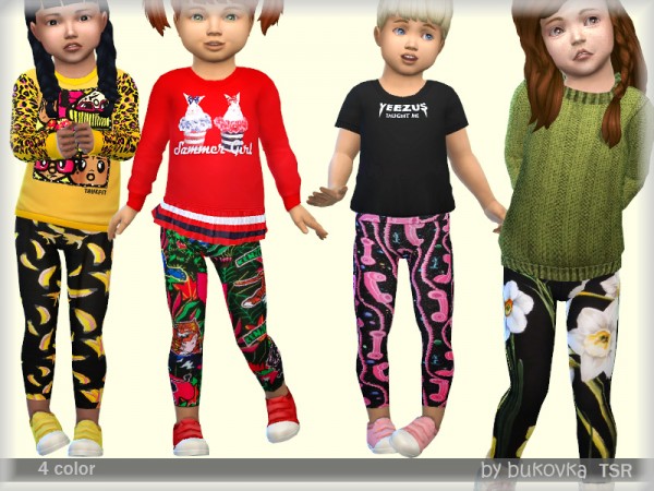  The Sims Resource: Leggings by bukovka