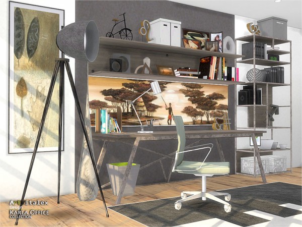  The Sims Resource: Karla Office by ArtVitalex
