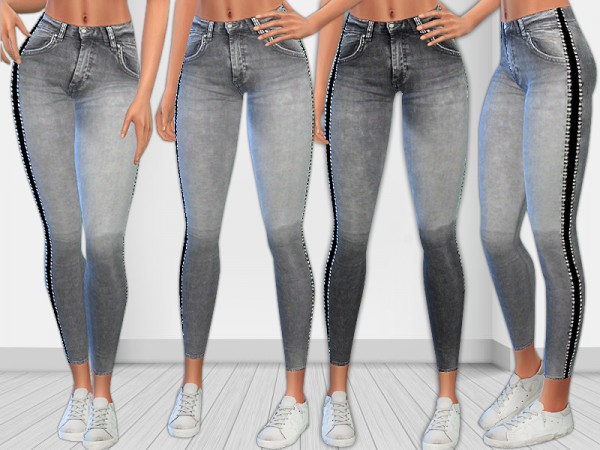  The Sims Resource: Smokey Designer Realistic Jeans by Saliwa