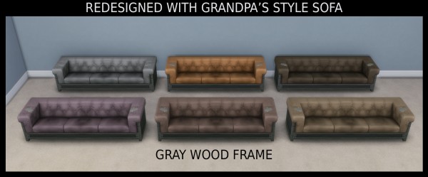  Mod The Sims: Redesigned with Grandpas Style by Simmiller