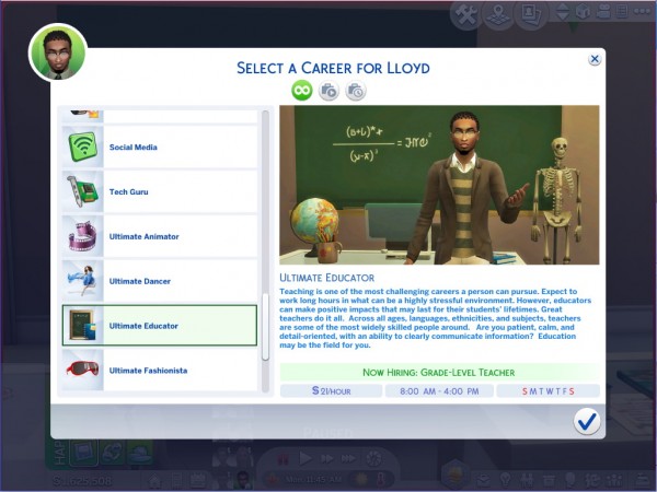  Mod The Sims: Ultimate Educator Career by asiashamecca