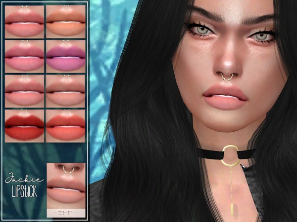  The Sims Resource: Jackie Lipstick N.104 by IzzieMcFire