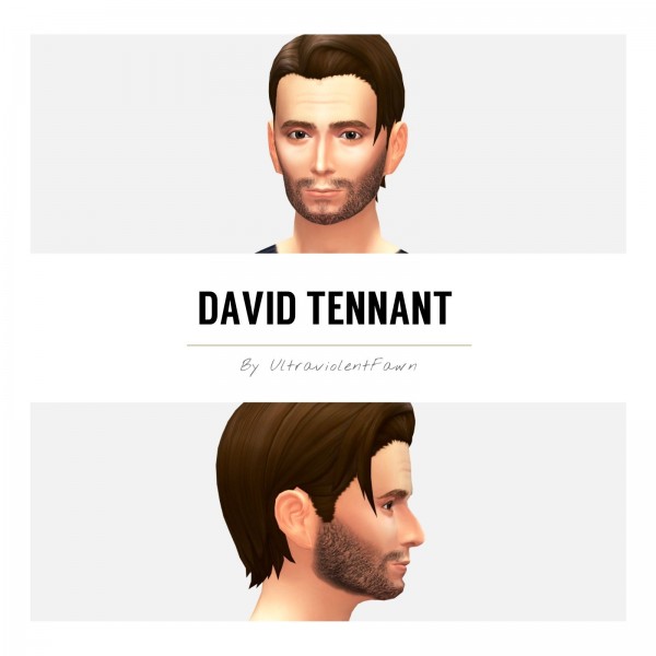  Mod The Sims: David Tennant by UltraviolentFawn