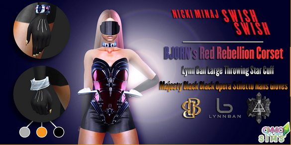  Ommo Sims: Nicki Minaj   Swish Swish Outfit
