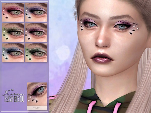  The Sims Resource: Kiara Eyeshadow N.49 by IzzieMcFire