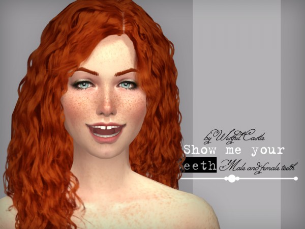  The Sims Resource: SMYT   teeth set by WistfulCastle