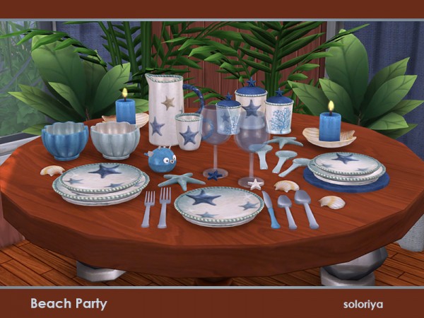  The Sims Resource: Beach Party by soloriya