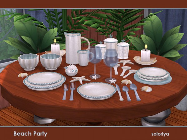  The Sims Resource: Beach Party by soloriya