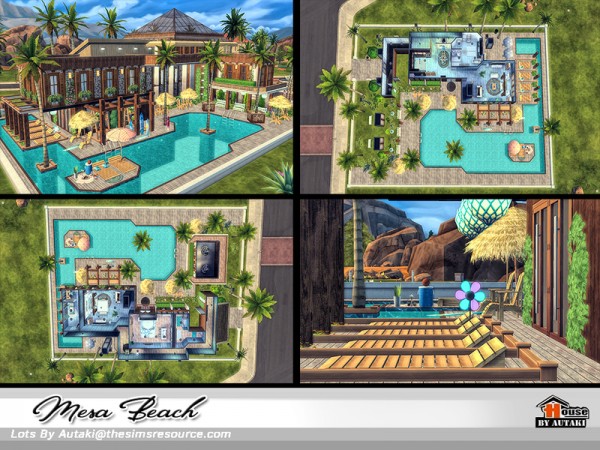  The Sims Resource: Mesa Beach house by autaki