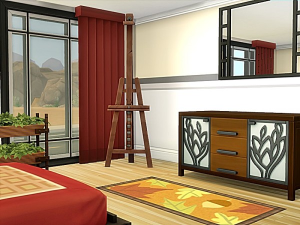  The Sims Resource: Above the stream   starter house by Danuta720