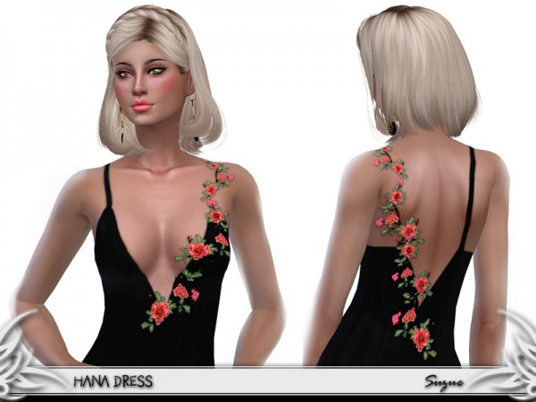  The Sims Resource: Hana Dress by Suzue