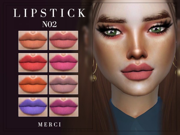  The Sims Resource: Lipstick N02 by Merci