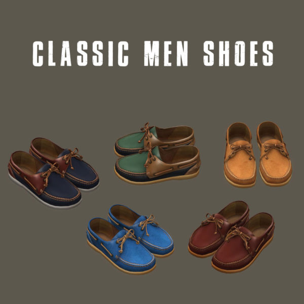  Leo 4 Sims: Classic Men Shoes