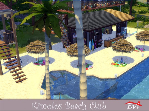  The Sims Resource: Kimolos Beach Club by evi