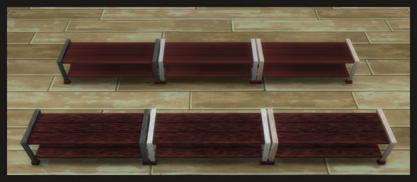Mod The Sims: Empty Shoe Rack With Slots by Simmiller