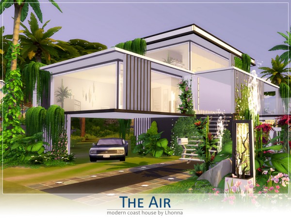 The Sims Resource: The Air house by Lhonna