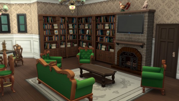  Mod The Sims: Oakenstead No CC by araynah
