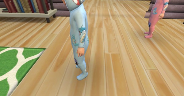  Mod The Sims: Pokemon pajamas by NicoletteAunreel
