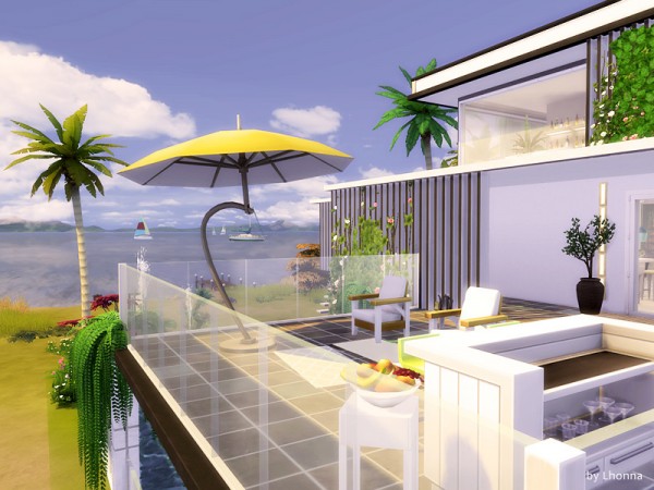  The Sims Resource: The Air house by Lhonna