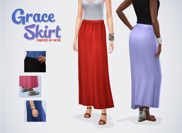 Simsontherope: Grace Skirt