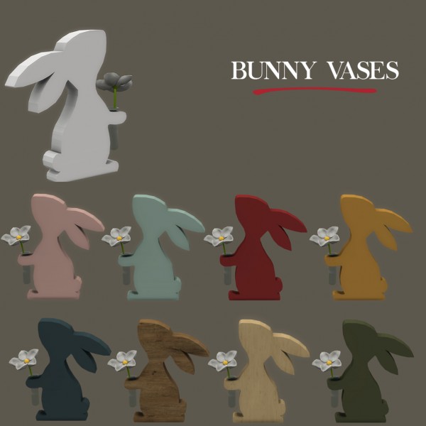  Leo 4 Sims: Bunny Vases