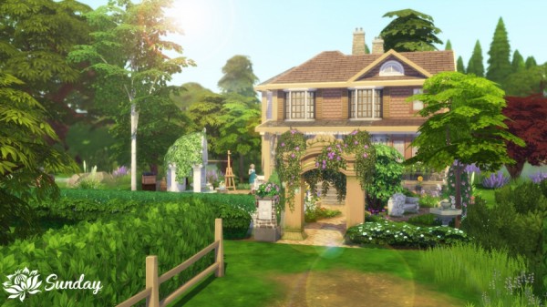  Sims Artists: Tulipe house