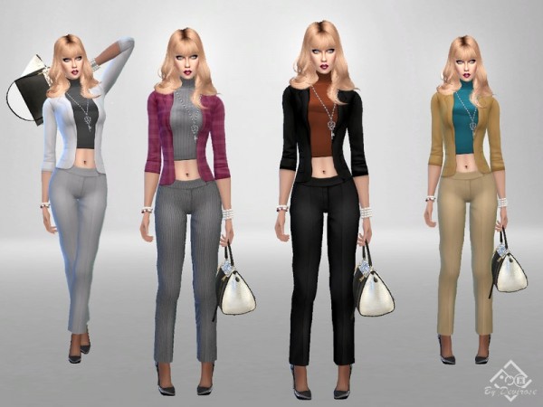 The Sims Resource: Autumn Outfit 2 by Devirose