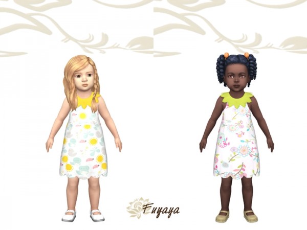 Sims Artists: Dress coralle