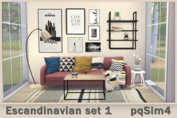 PQSims4: Scandinavian Set 1