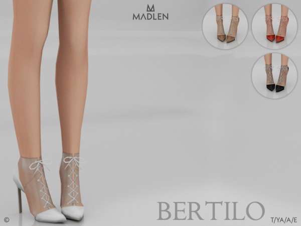  The Sims Resource: Madlen Bertilo Shoes by MJ95