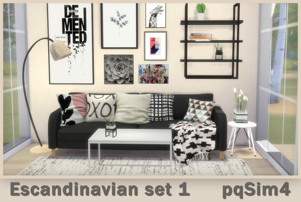 PQSims4: Scandinavian Set 1