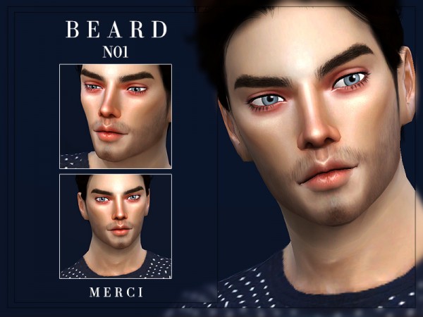  The Sims Resource: Beard N01 by Merci